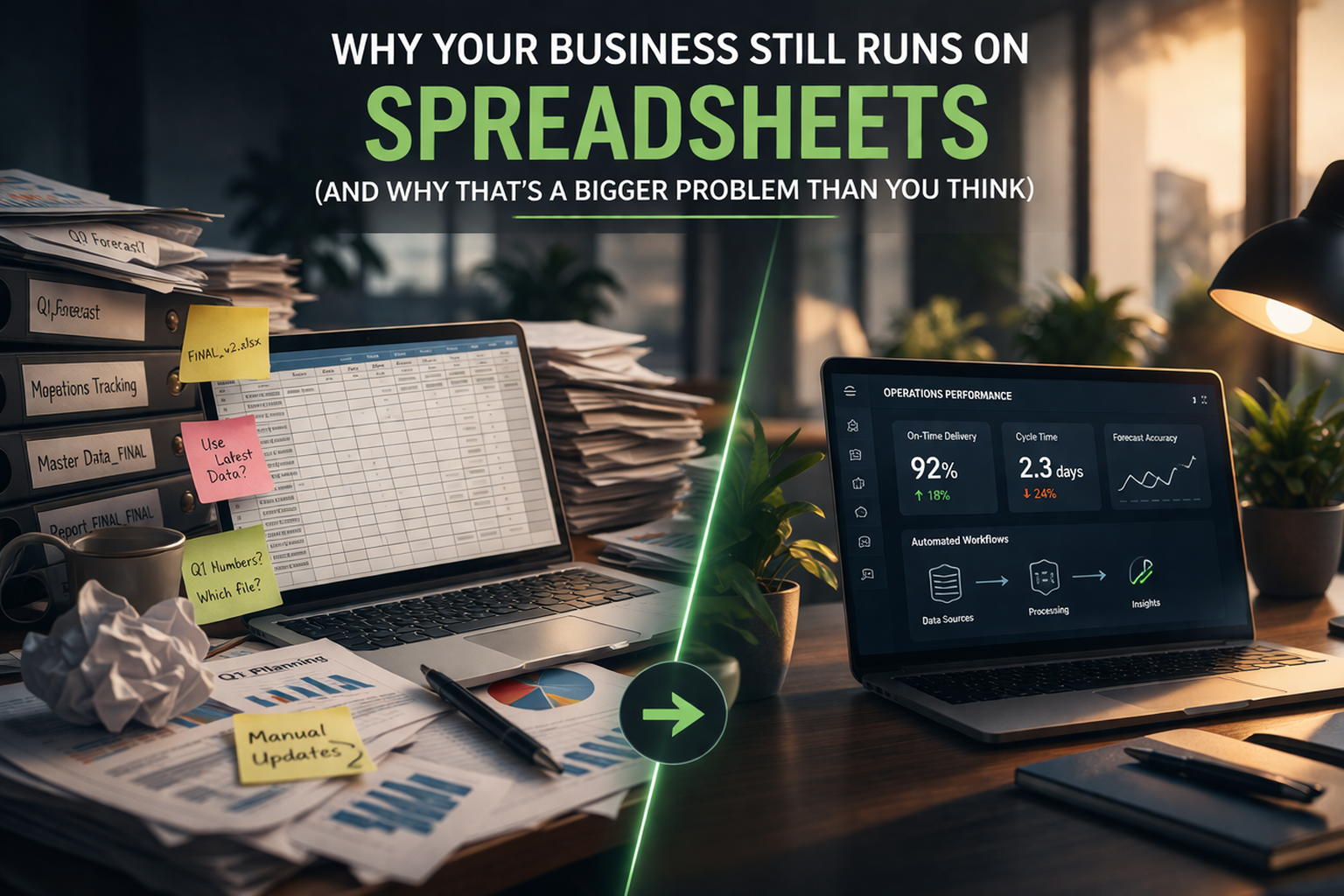 Why Your Business Still Runs on Spreadsheets (And Why That’s a Bigger Problem Than You Think)